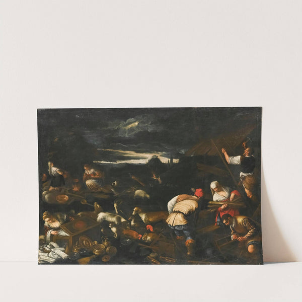 Noah's Sacrifice After The Flood by Follower of Jacopo da Ponte