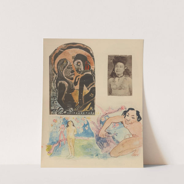 Noanoa Pl.07 by Paul Gauguin