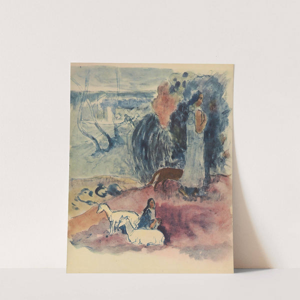 Noanoa Pl.12 by Paul Gauguin