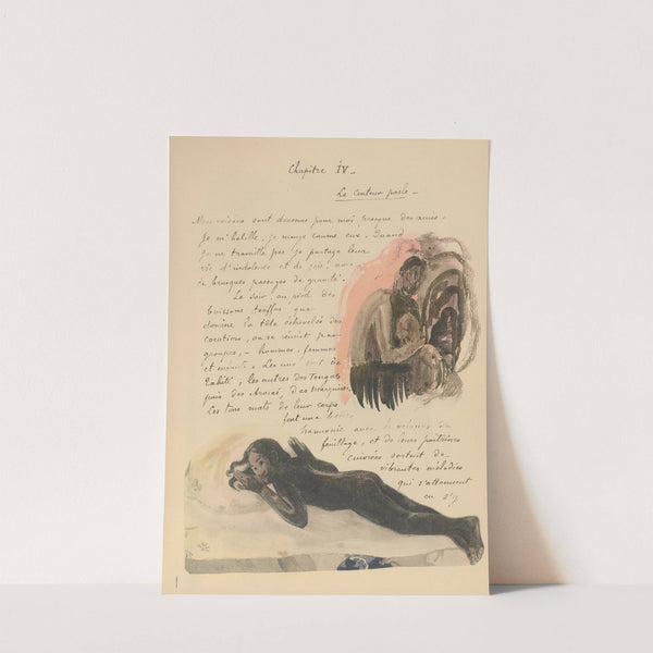 Noanoa Pl.16 by Paul Gauguin