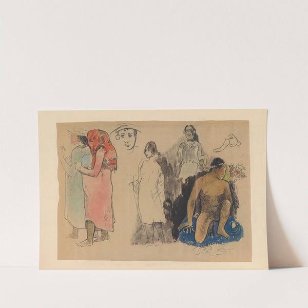 Noanoa Pl.42 by Paul Gauguin