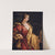 Nobility Holding A Statue Of Athena by Giovanni Antonio Pellegrini