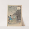 Noblewomen of the Tokugawa Period; Thirty-six Beauties (Sanjuroko kasensoro) Pl.25 (1891–1893) by Toshikata Mizuno