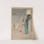 Noblewomen of the Tokugawa Period; Thirty-six Beauties (Sanjuroko kasensoro) Pl.29 (1891–1893) by Toshikata Mizuno