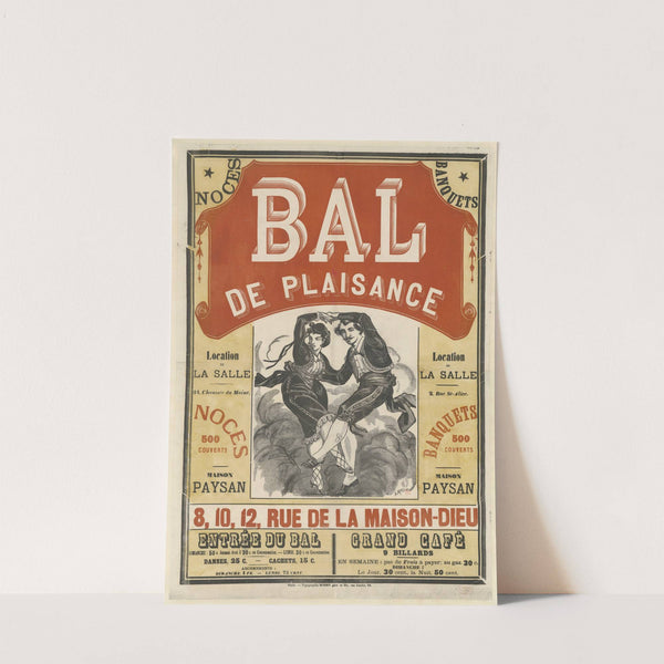 Noces, Banquets, Bal de plaisance (1872) by A. Mary