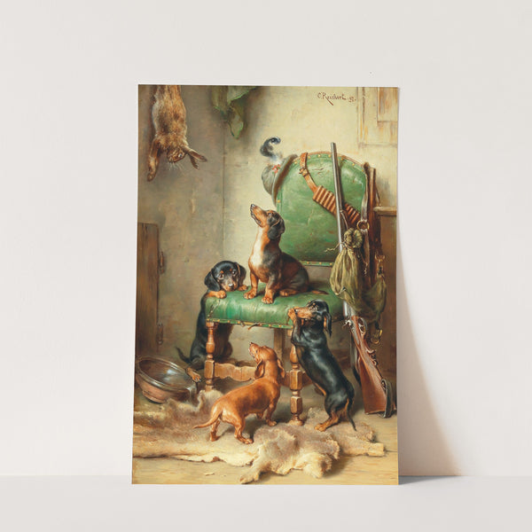 Noch nicht hasenrein by Carl Reichert