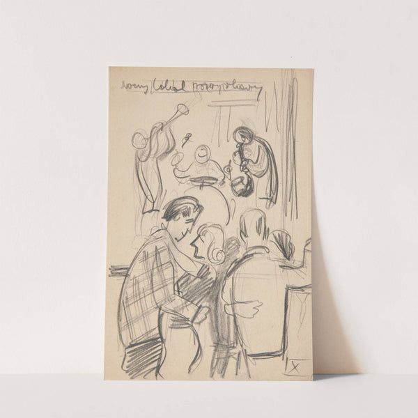 Nocny lokal rozrywkowy by Marian Kopf