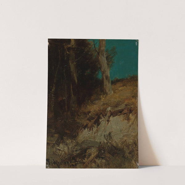 Nocturnal landscape by Roman Kazimierz Kochanowski