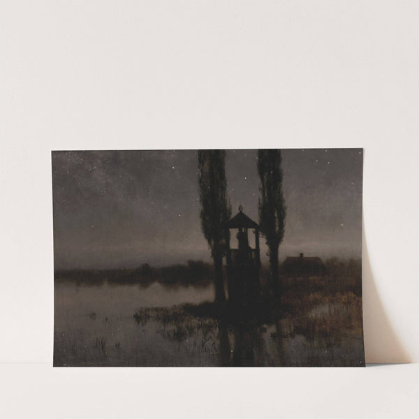 Nocturnal Marshland by Józef Rapacki