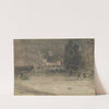 Nocturne: Amsterdam in Winter (1882) by James Abbott McNeill Whistler