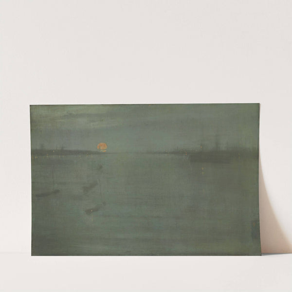 Nocturne: Blue and Gold–Southampton Water by James Abbott McNeill Whistler