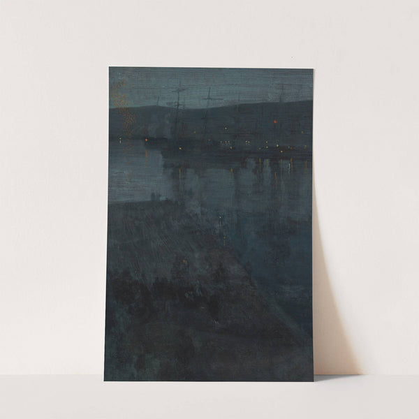 Nocturne in Blue and Gold; Valparaiso (1866-ca. 1874) by James Abbott McNeill Whistler