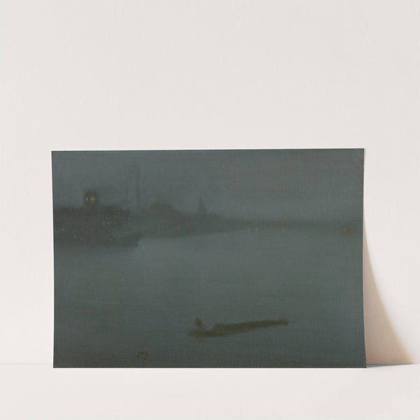 Nocturne in Blue and Silver by James Abbott McNeill Whistler