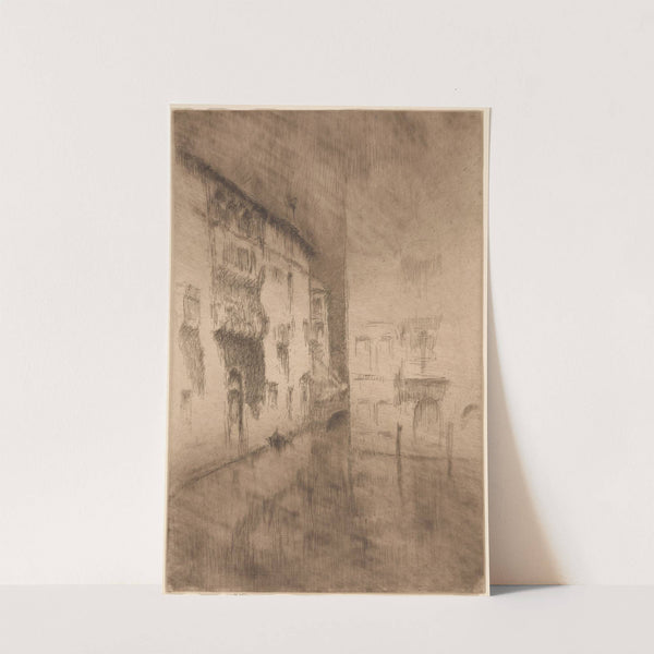 Nocturne; Palaces (1879) by James Abbott McNeill Whistler