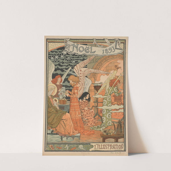 Noel 1893 by Eugène Grasset