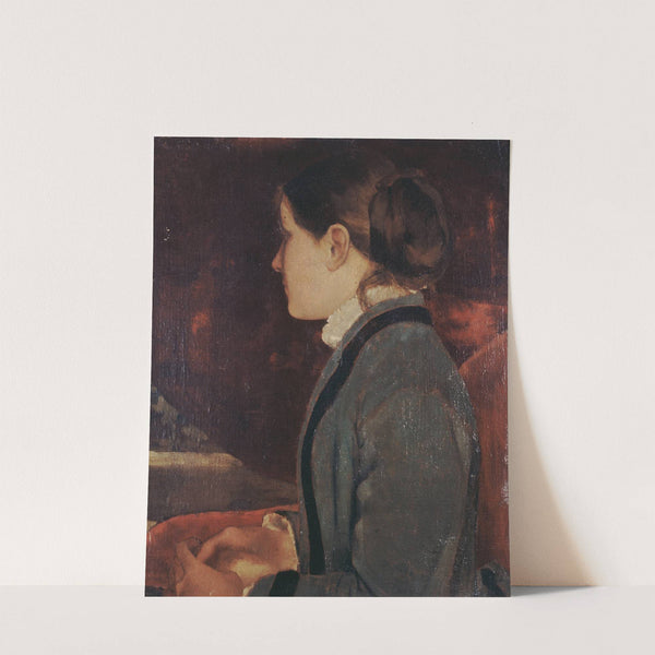 Noémi Renan de profil by Ary Cornelis Renan