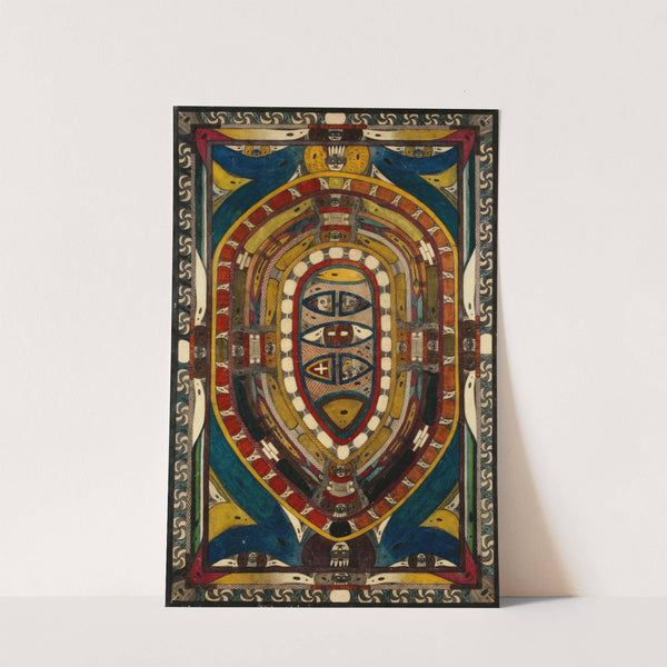 Noga=Ei; Ist Das allergrößte Dorf der gantzen Erde; Villerville (1921) by Adolf Wölfli