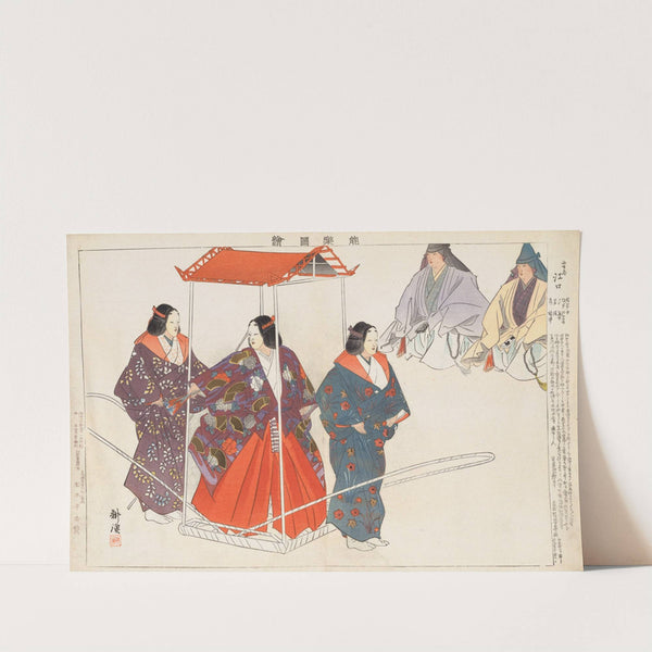 Nōgaku zue, Pl.11 by Kōgyo Tsukioka