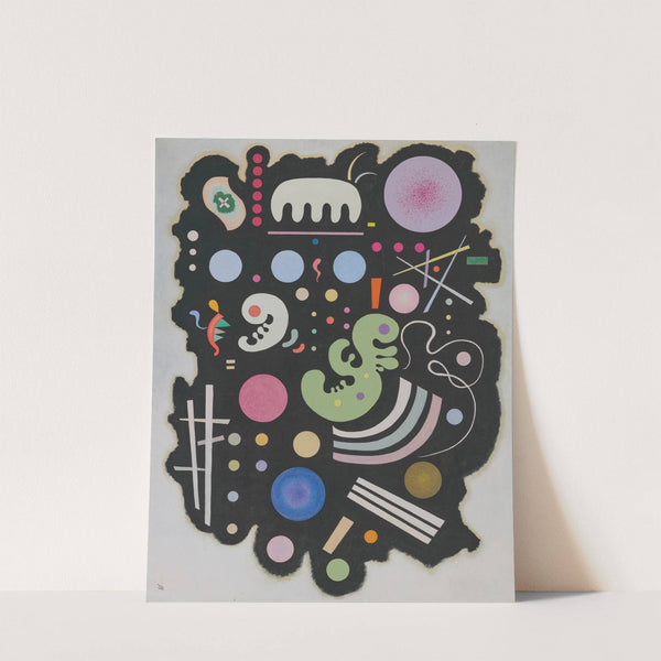 Noir bigarré (1935) by Wassily Kandinsky