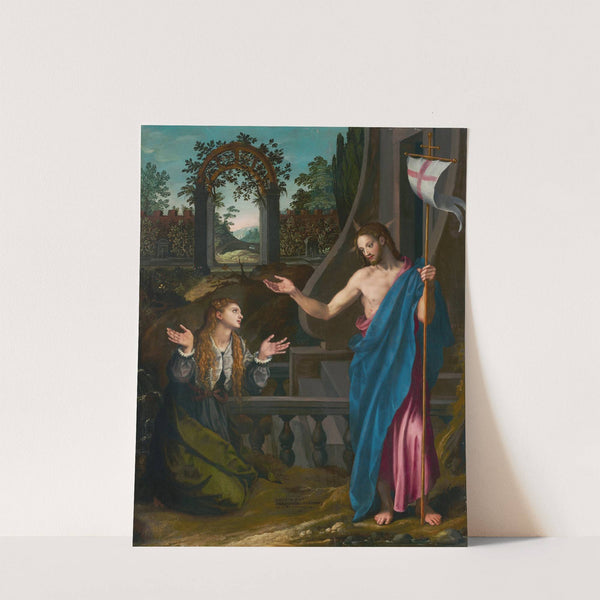 Noli me tangere (1599) by Alessandro Allori