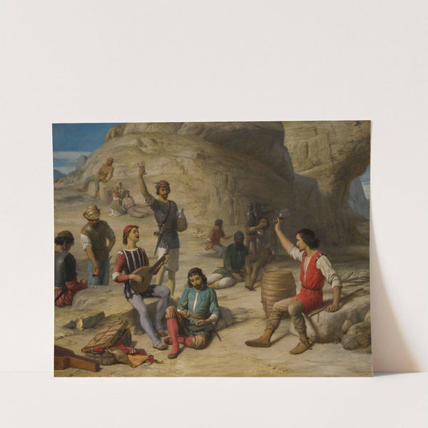 None but the Free Can Sing of Liberty by John Rogers Herbert