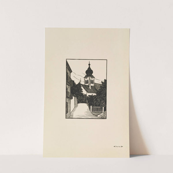 Nonnberggasse (1920) by Lucie Sayler