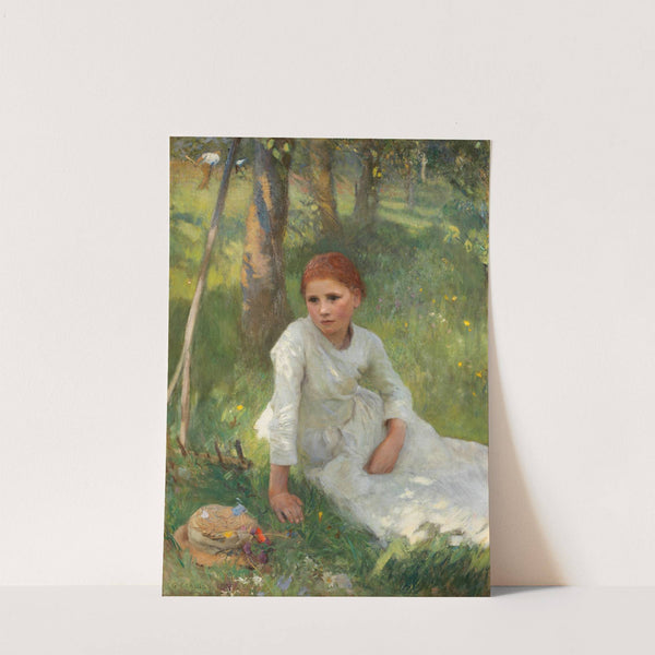 Noon in the Hayfield (1897-1898) by Sir George Clausen