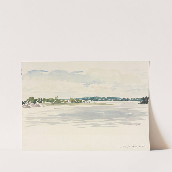 Noonday, Lake Noxen, Sweden (c. 1896–1953) by Muirhead Bone