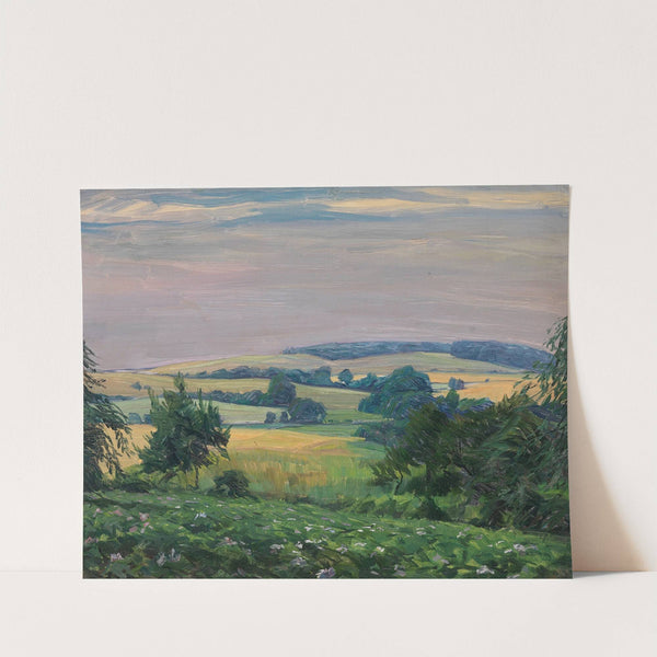 Norddeutsche Hügellandschaft by Eduard Steinbach