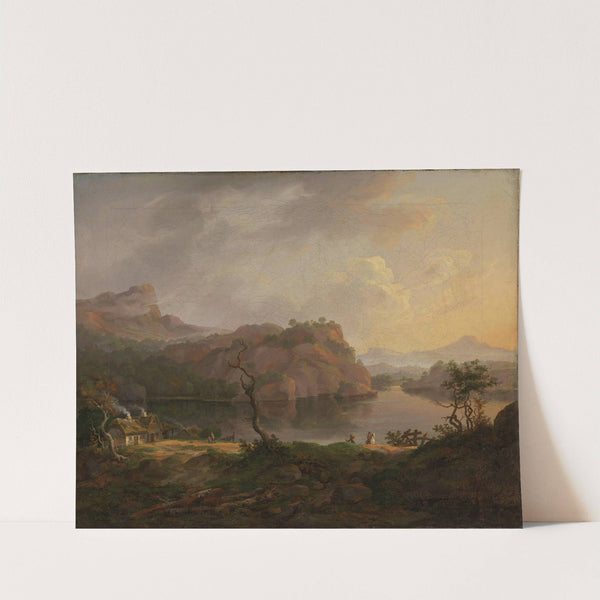 Nordic Landscape with a dead Tree by Johan Christian Dahl