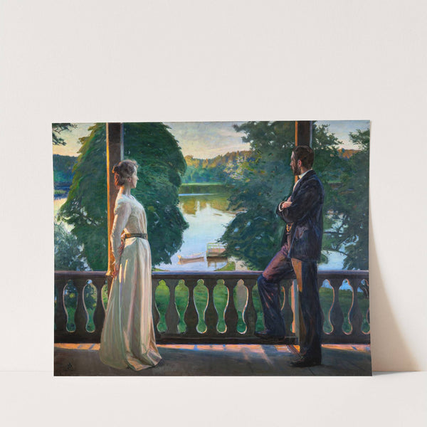 Nordic Summer Evening by Richard Bergh