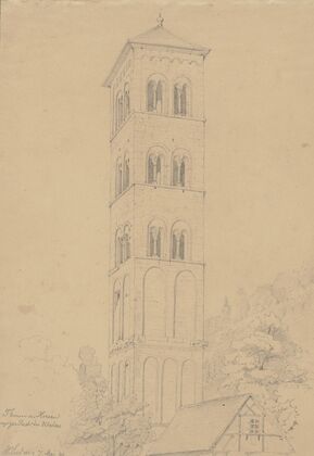 Nordturm (Eulenturm) des Klosters Sankt Peter und Paul in Hirsau