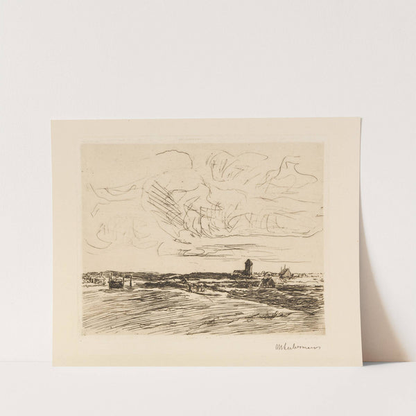 Nordwykabend (1907) by Max Liebermann