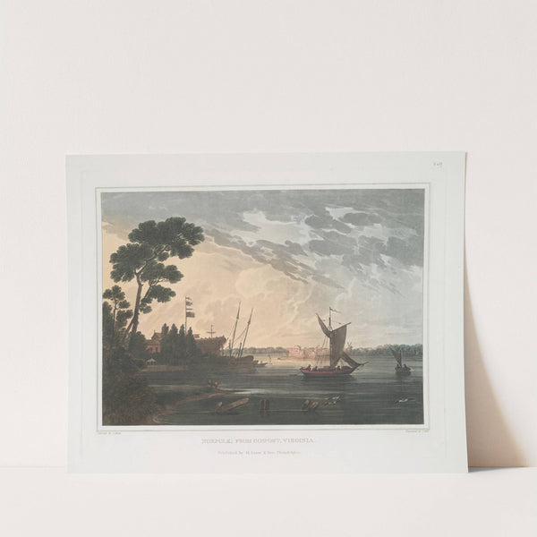 Norfolk, from Gosport, Virginia by Joshua Shaw