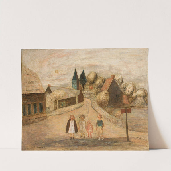 Norman landscape (Breuilpont) by Tadeusz Makowski