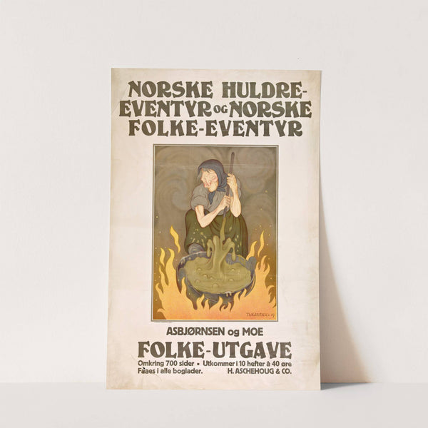 Norske huldre-eventyr og norske folke-eventyr. Asbjørnsen og Moe. Folkeutgave (1914) by Theodor Kittelsen