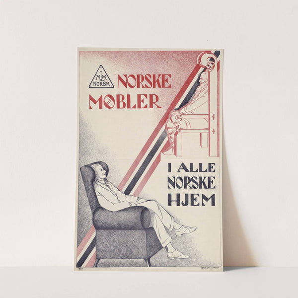Norske møbler i alle norske hjem by Norsk lithografisk Officin