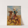 North African On Horseback by Henri Émilien Rousseau