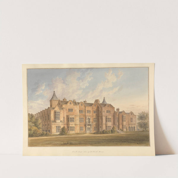 North East View of Holland House by John Buckler