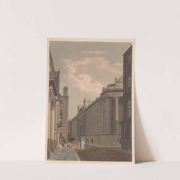 North Front of the Bank (1797) by Thomas Malton