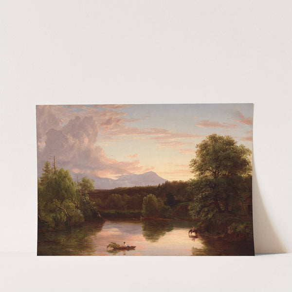 North Mountain and Catskill Creek by Thomas Cole