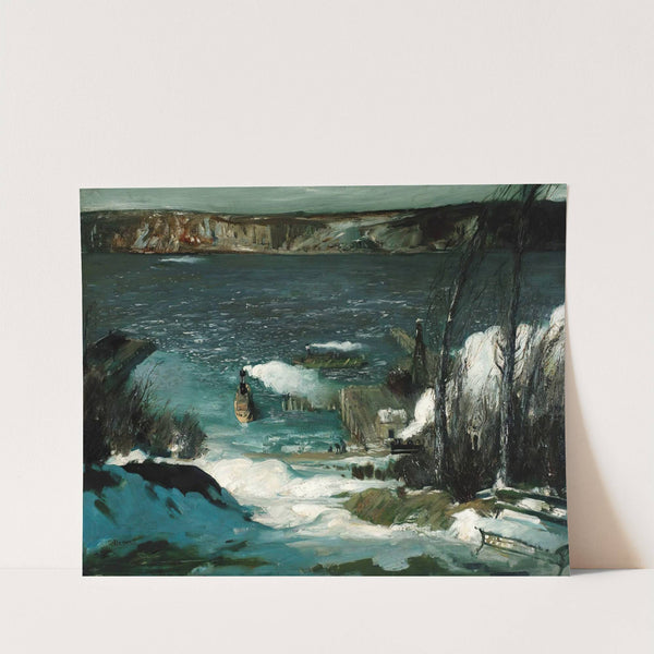 North River by George Wesley Bellows
