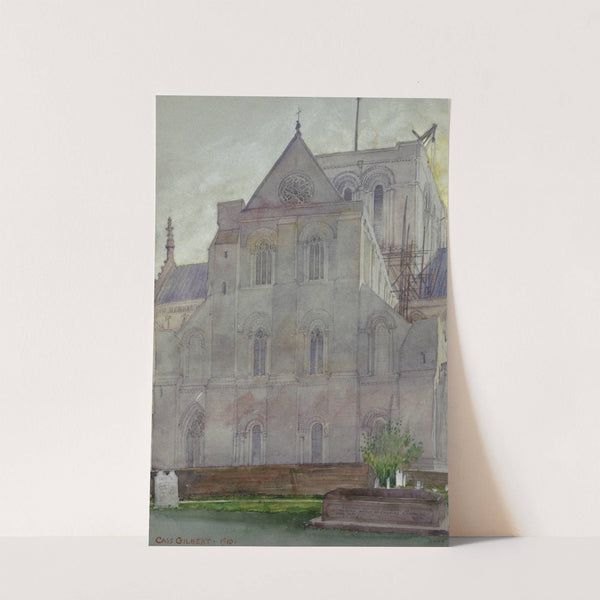 North Transept, Winchester Cathedral, England by Cass Gilbert