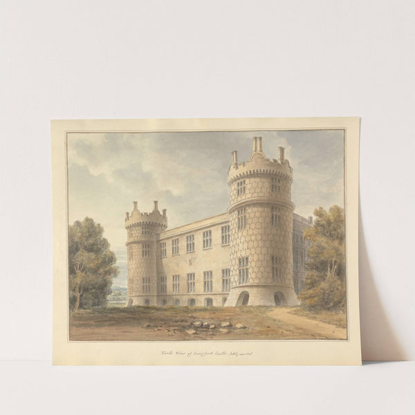 North view of Longford Castle, lately erected by John Buckler