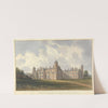 North West View of Cobham hall, Kent, the Seat of the Right honourable the Earl of Darnley by John Buckler