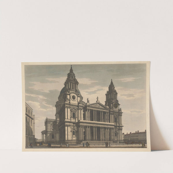 North West View of St. Paul’s (1801) by Thomas Malton