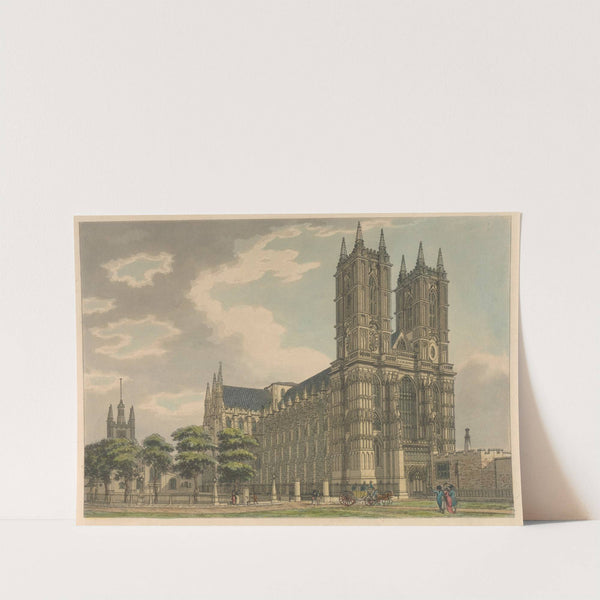 North West View of Westminster Abbey (1793) by Thomas Malton
