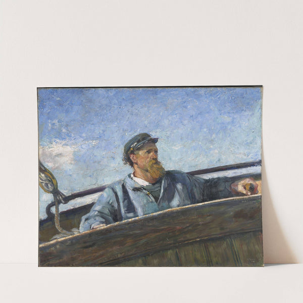 North Wind (1887) by Christian Krohg