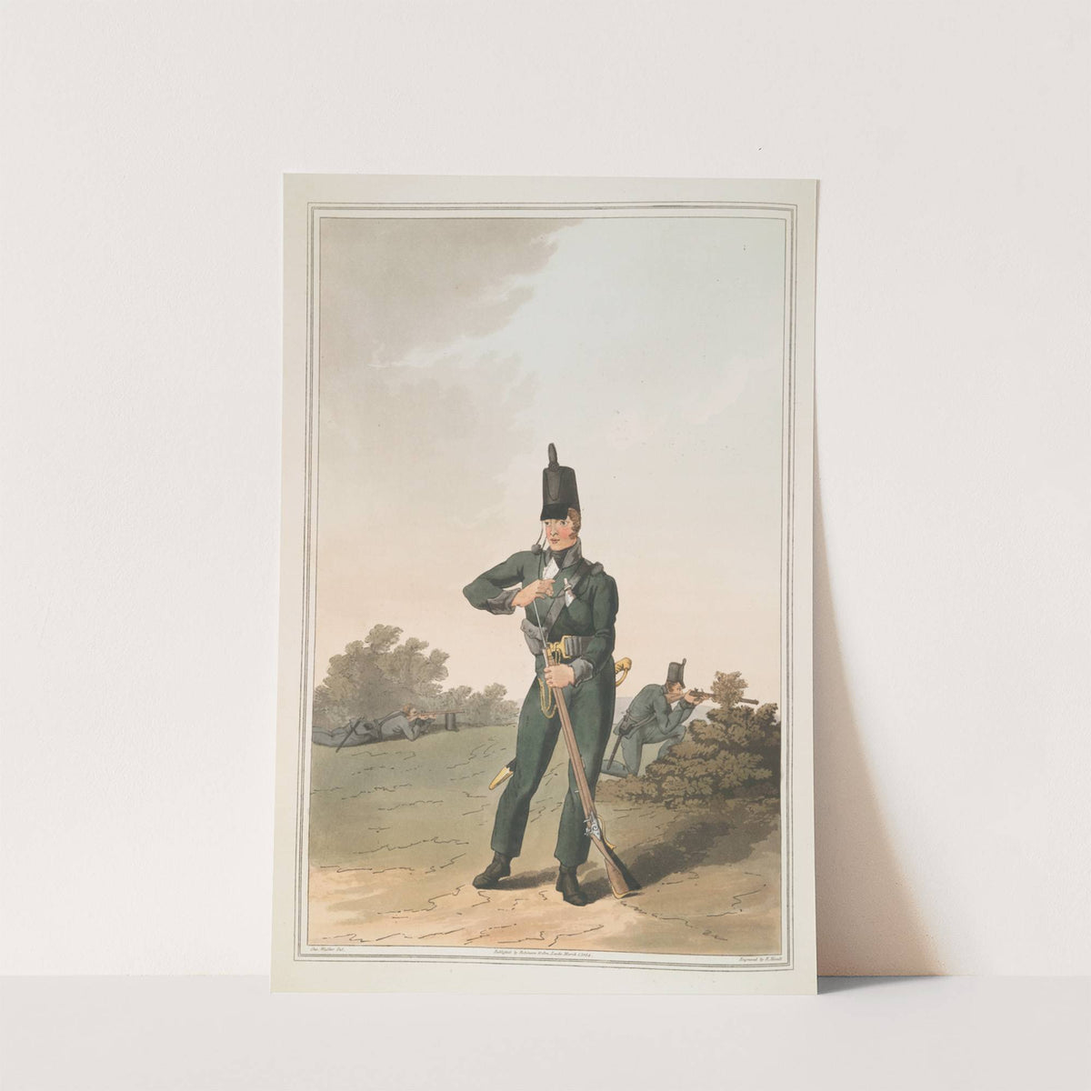 North York militia, Plate 31 by George Walker