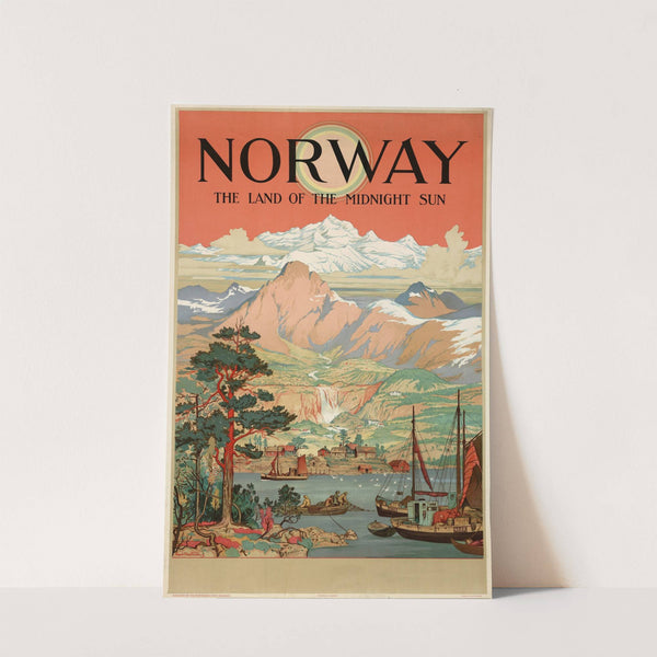 Norway – the land of the midnight sun by Arent Lauritz Christensen